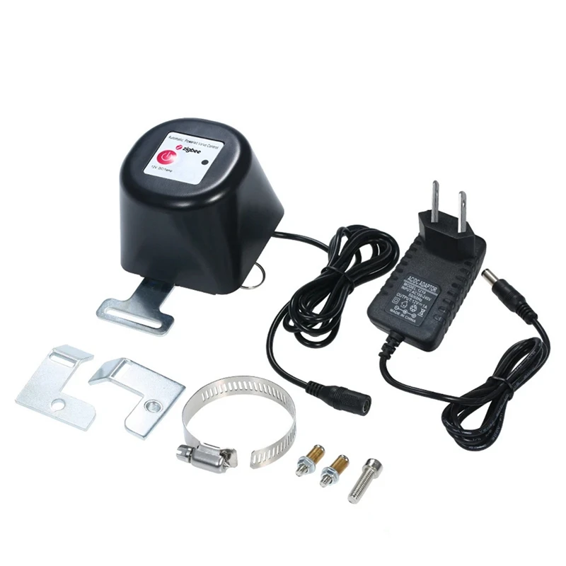 

M05K Tuya Zigbee умный контроллер клапана манипулятора для воды, газа, автоматическое отключение, выключение, поддержка Alexa Home Smartlife