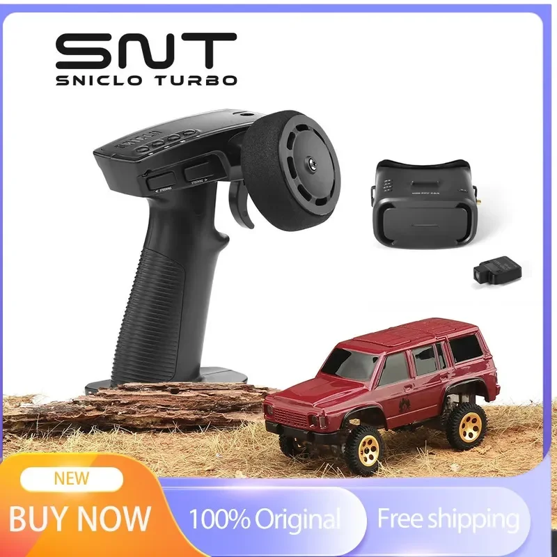 

SNICLO Wireless FPV RC Car Remote Control Off-Road Vehicle 1:64 Scale Four-Wheel Drive Climbing Toy for Boys with Camera