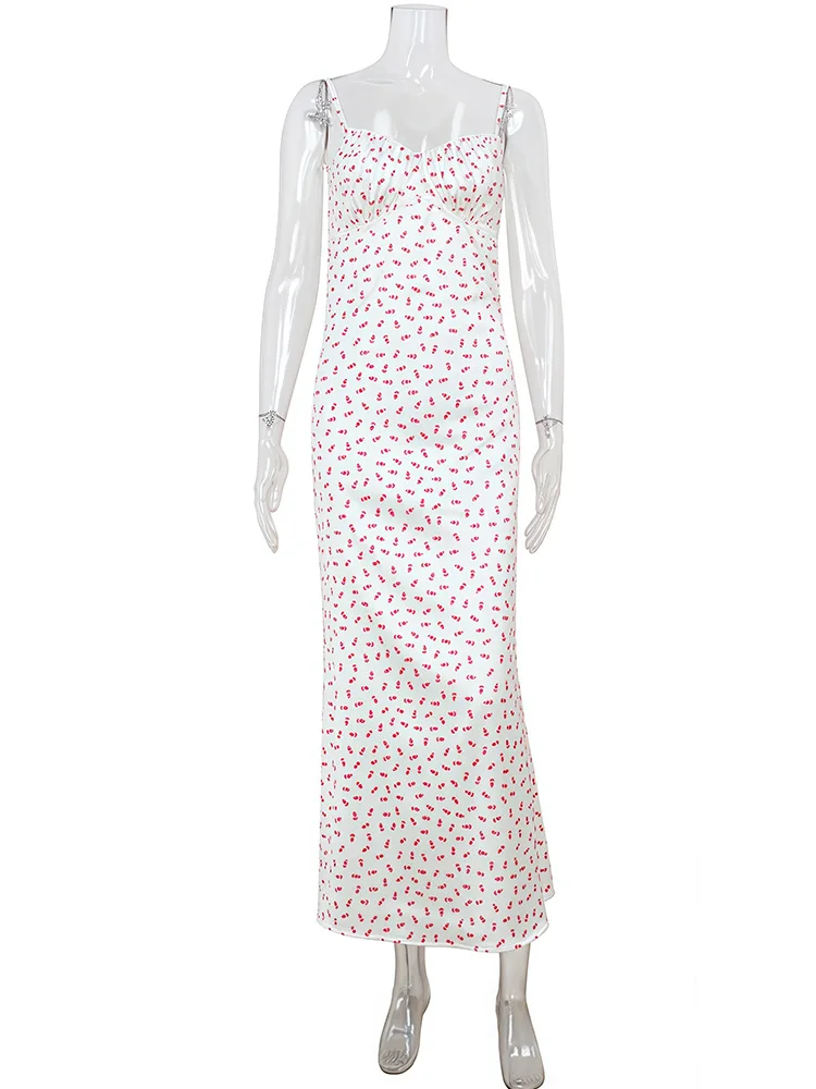 CNYISHE Stampato Patchwork di pizzo Backless Canotta Scollo a V Abiti Guaina Abiti da donna Moda casual Donna Streetwear Aderente