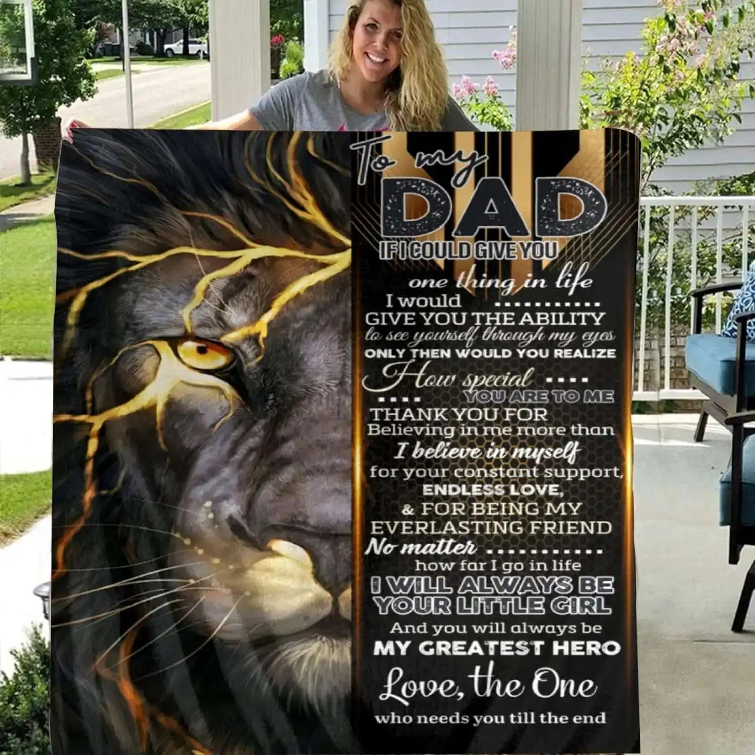 هدية للأب، أعط والدي بطانية من الفلانيل. هدية عيد الأب، هدية عيد ميلاد، سرير منزلي، أريكة، سفر، بطانية دافئة #2