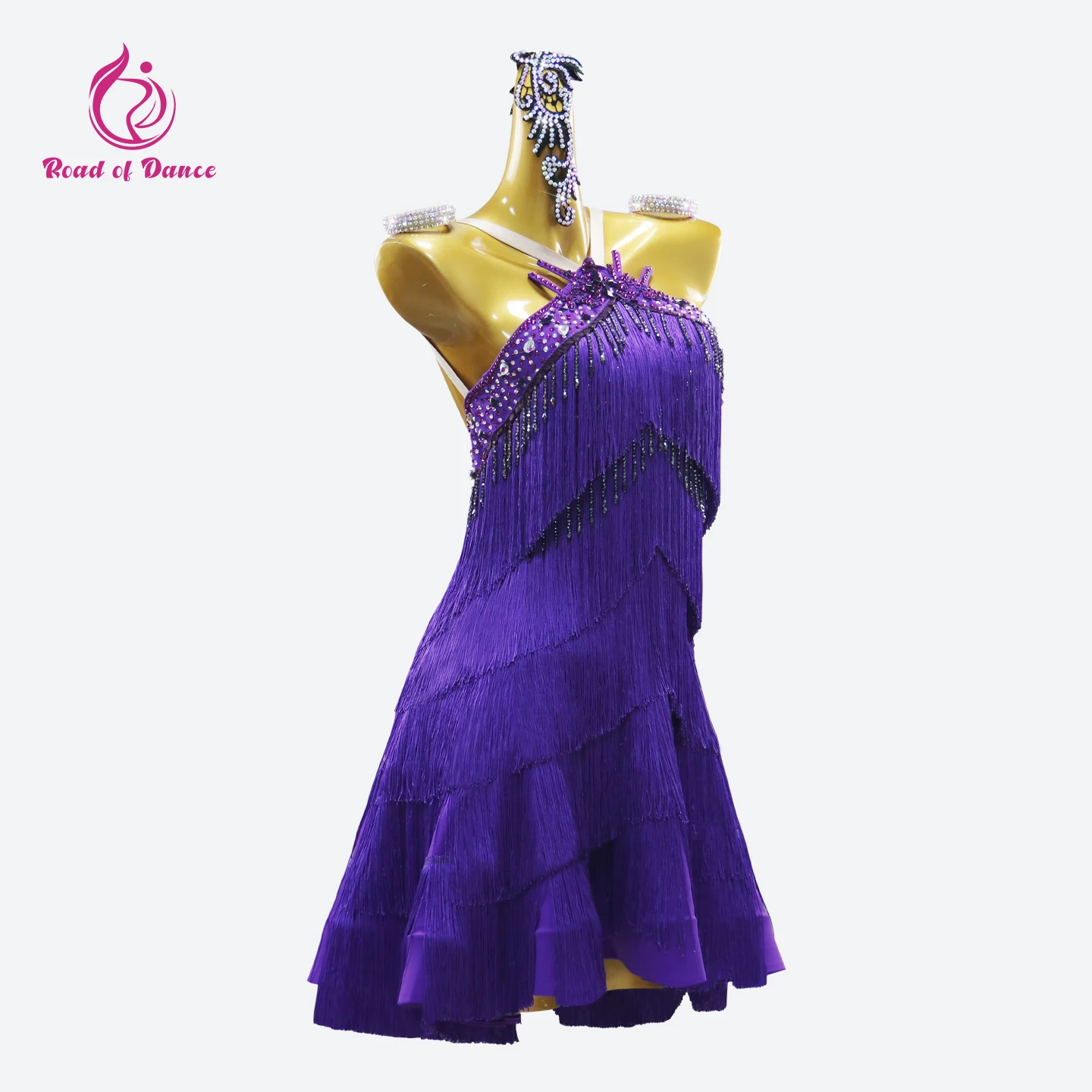 Latin Dance Costumes Prom Dress 2025 Female Suit Carnival Woman Evening Skirt Girls Standard Ballroom Competition Samba Clothing