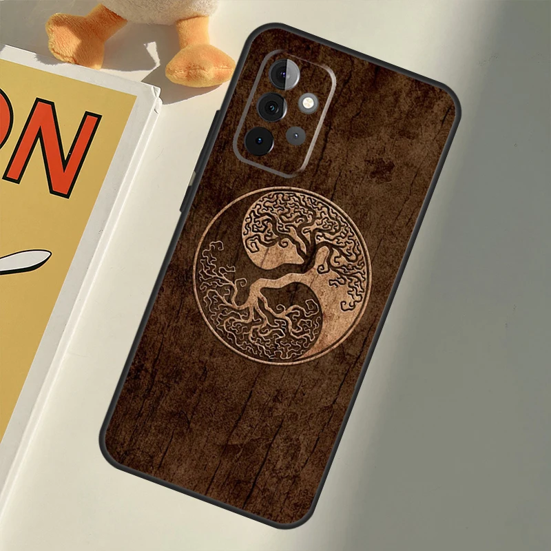 Tree of Life Yin Yang Case For Samsung Galaxy A14 A24 A34 A54 A12 A22 A32 A52 A72 A51 A71 A13 A33 A53 A73 Coque