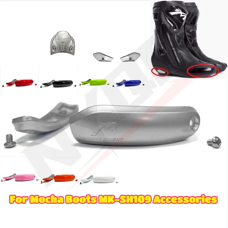 Pengcheng Mocha Knight Motorcycle Riding Boots General Accessories Zinc Alloy Toe Protection Slider MK-SK109 bota motocross