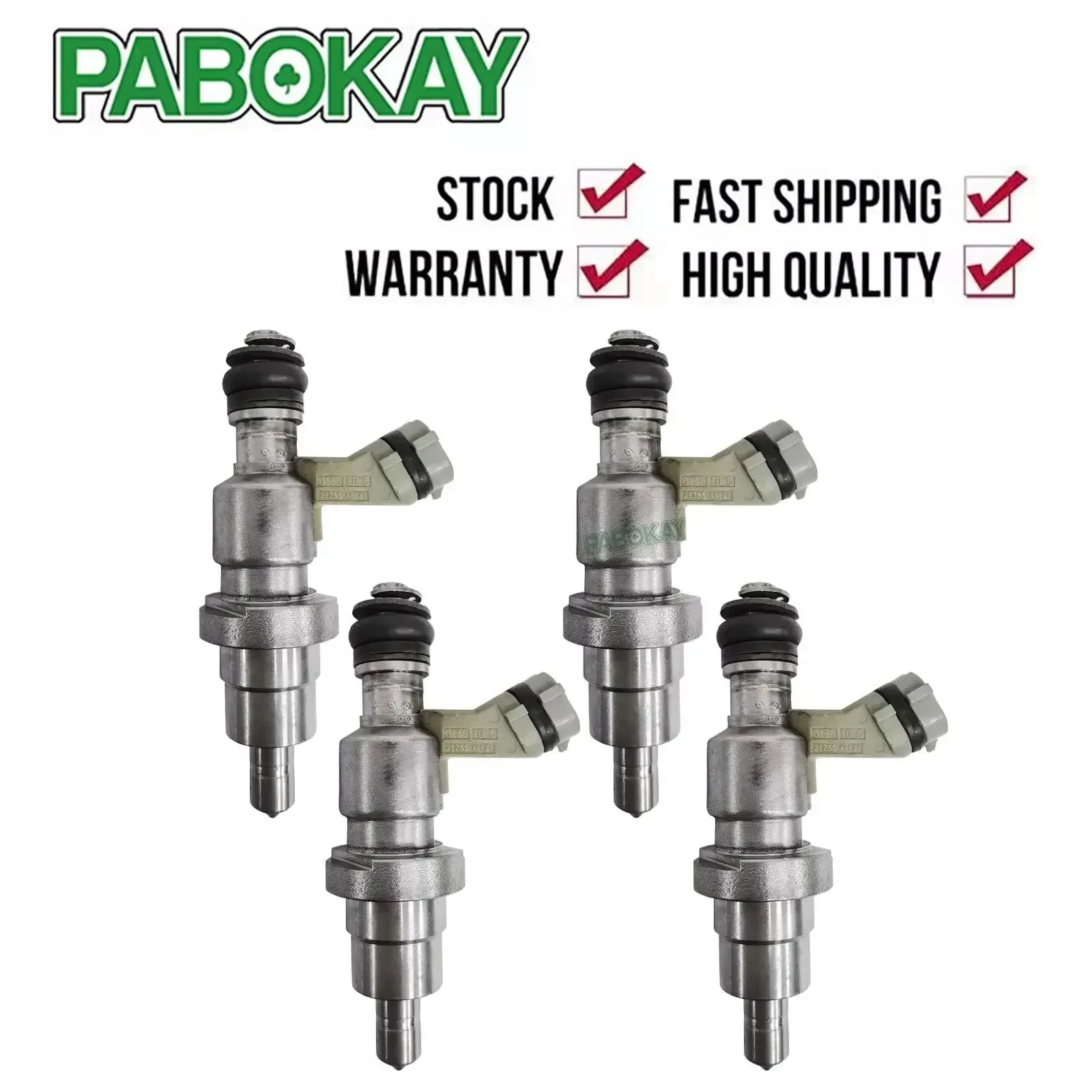 

4 pieces x Fuel Injectors For FOR TOYOTA 1JZ SUPRA SOARER MARK-II CROWN VEROSSA 23250-46131 23209-46131 2325046131 2320946131