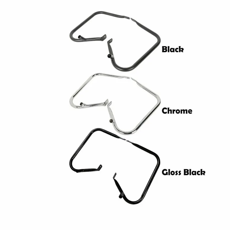 Motorcycle Saddlebag Bags Guard Bracket For Harley Davidson Touring Models Electra Street Glide Road King 1997-2013