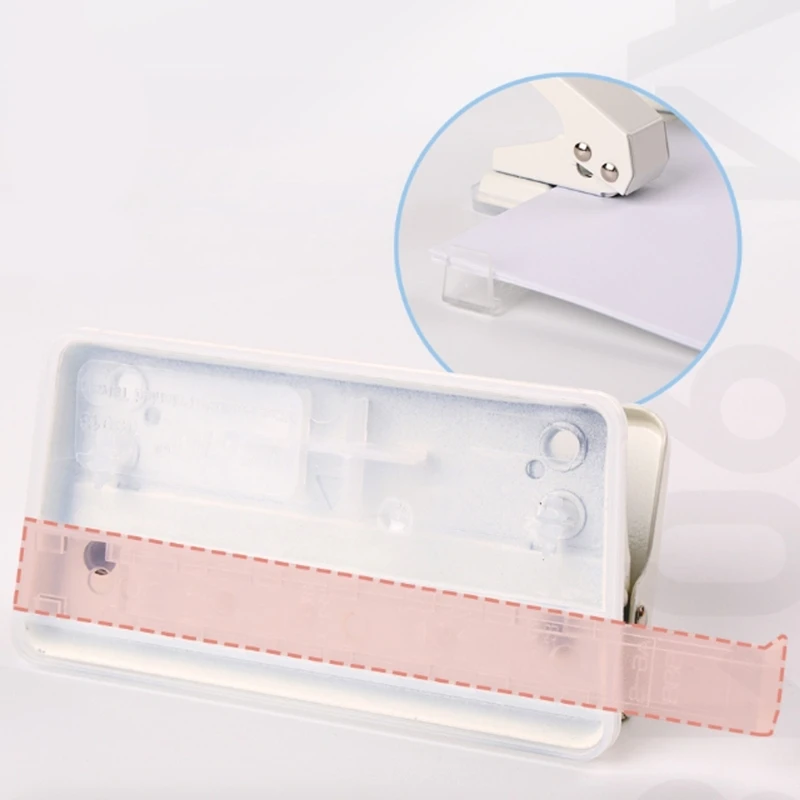 Portable Hole Puncher 2 Holes Paper Puncher Manual Puncher Craft Puncher