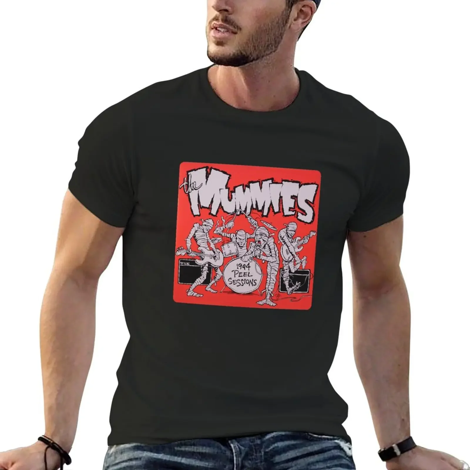 New The Mummies Classic T-Shirt boys animal print sports fans graphic t shirt vintage mens t shirts casual stylish