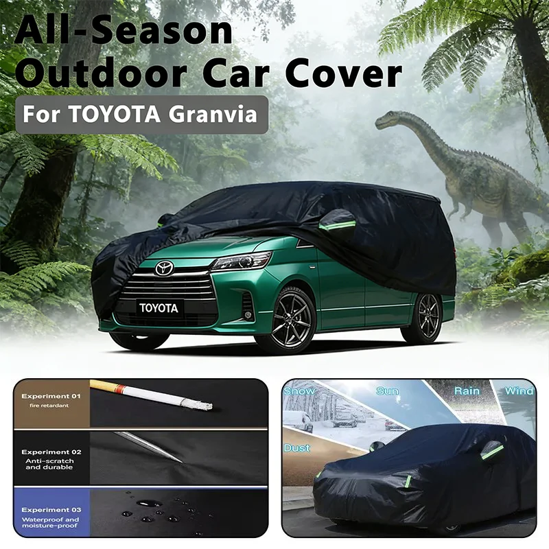 

All-Season Car Cover for TOYOTA Granvia - Outdoor Full Protection, Waterproof Dustproof Heat-Resistant car accessories