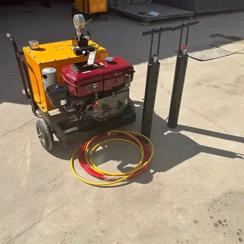 Diesel Hydraulic Rock Splitter Full Hydraulic Stone Separator Hard Rock Excavation Construction Equipment