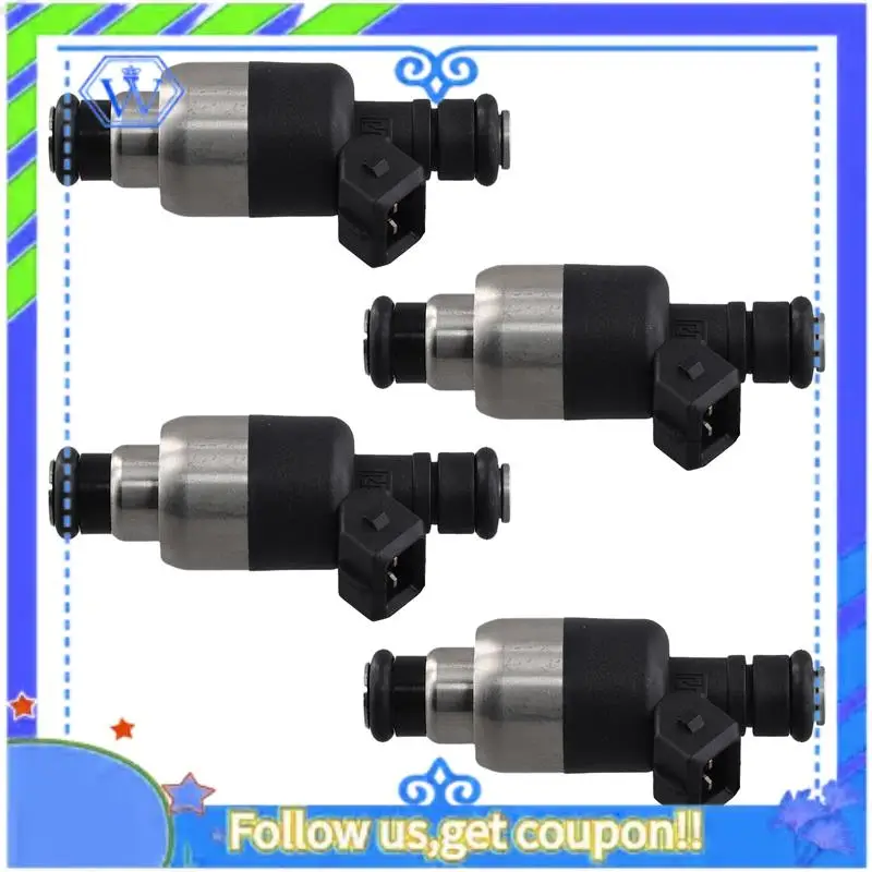 

M46K-4PCS 17122106 New Fuel Injector Nozzle For S10 CAVALIER SONOMA PONTIAC SUNFIRE 2.2L