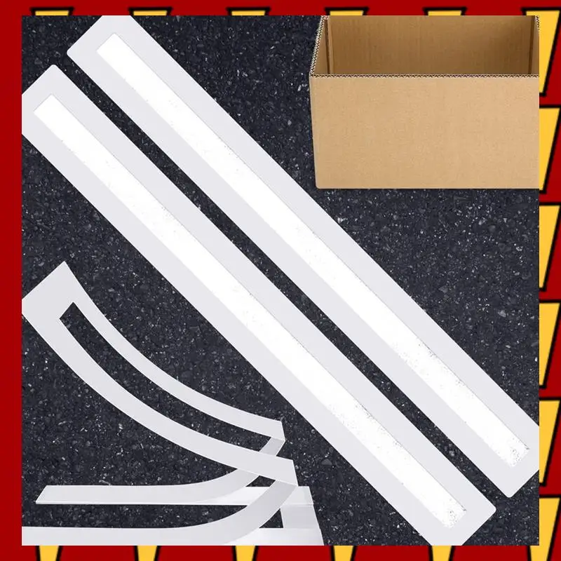 ABNP Line Template Foldable Reusable Line Stencil For Parking Lot And Pavement Lines 2PCS