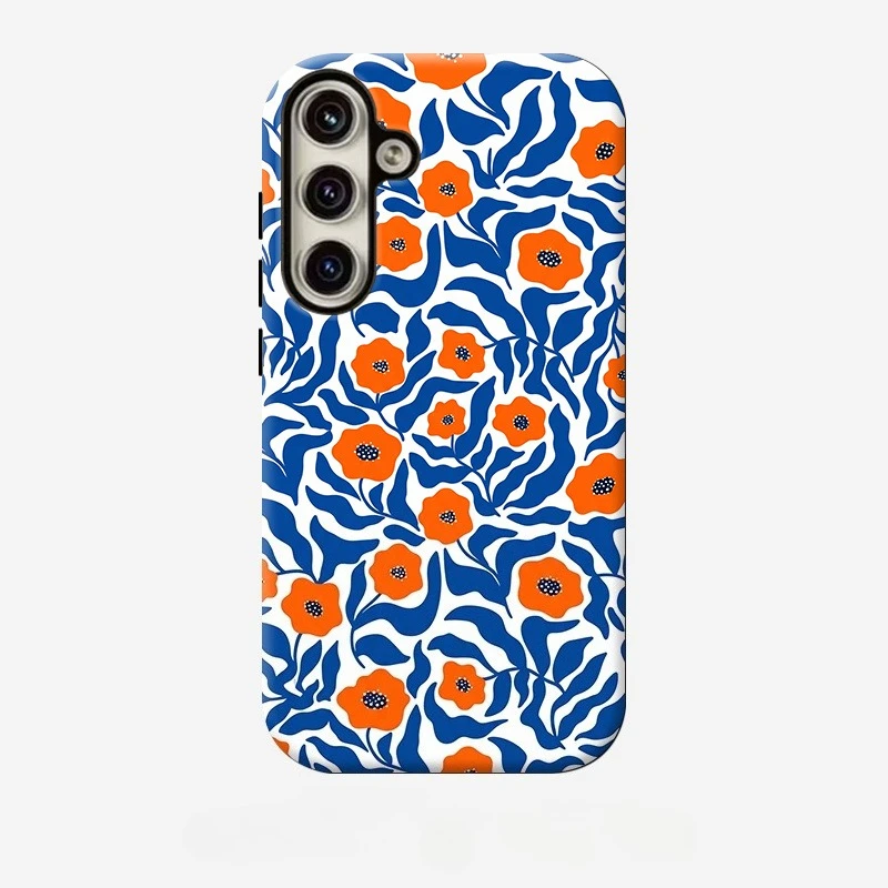 Blossoming flowers in profusion Film phone case phone case for Samsung Galaxy S26/S25/S24/S23/S22/S21FE Ultra Plus Dropresistant