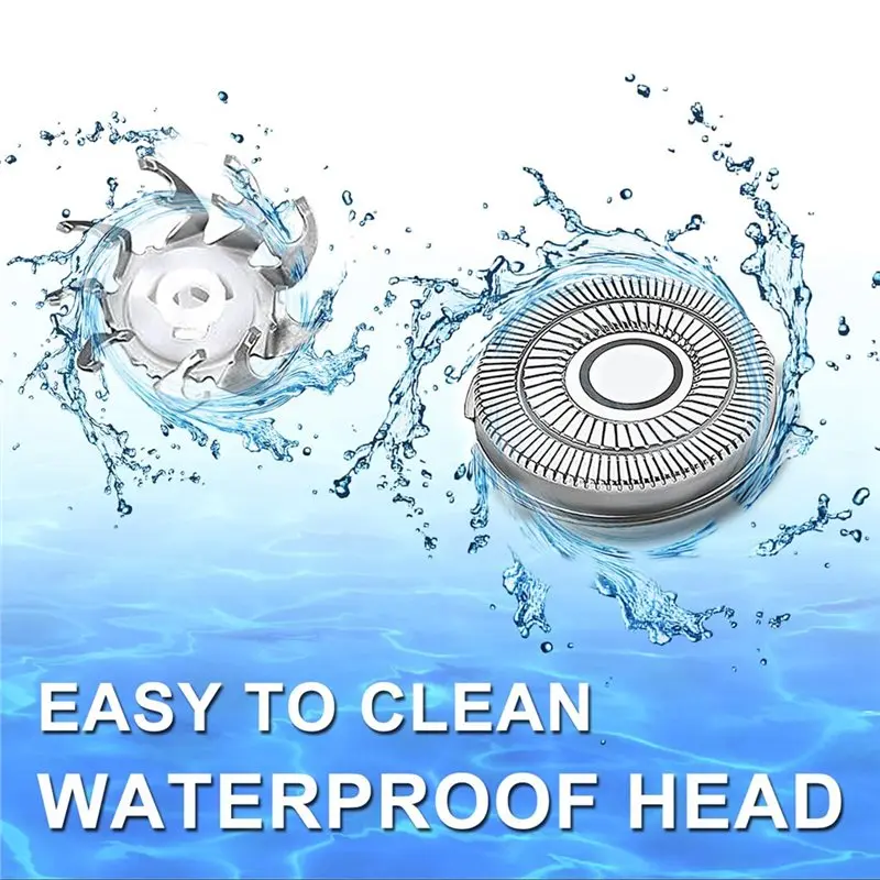 A55X-Replacement Head Shaver 16PCS For Skull Shaver Pitbull Gold PRO, Pitbull Silver PRO, Electric Palm Razor Parts