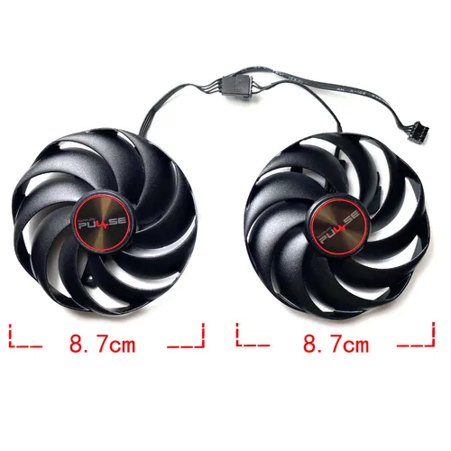 Imagen 2 del producto Nuevo para SAPPHIRE Radeon RX6600 6600XT 6650XT PULSE ventilador de repuesto para tarjeta gráfica