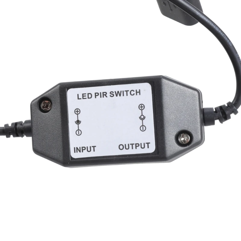 مستشعرات حركة PIR تبديل مفاتيح كاشف حركة PIR لشرائط مصباح LED مع واجهات USB سهلة التثبيت