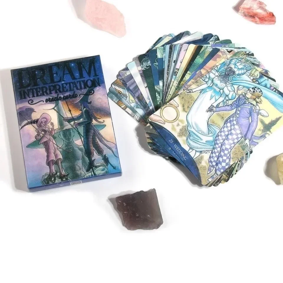 New Dream Interpretation Oracle Card Tarot Cards Prophecy Divination Deck English Version Rozrywka Gra planszowa 36 arkuszy/bo