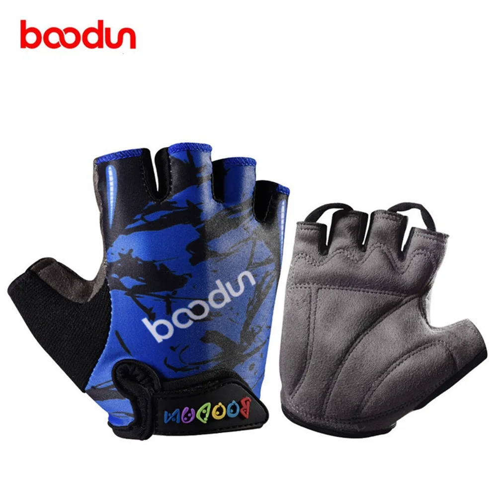 NEW Kids' Lycra Bicycle Gloves Half-Finger Cycling Children Bike Gloves Boys Mountain Sports Glove Eldiven Guantes Ciclismo