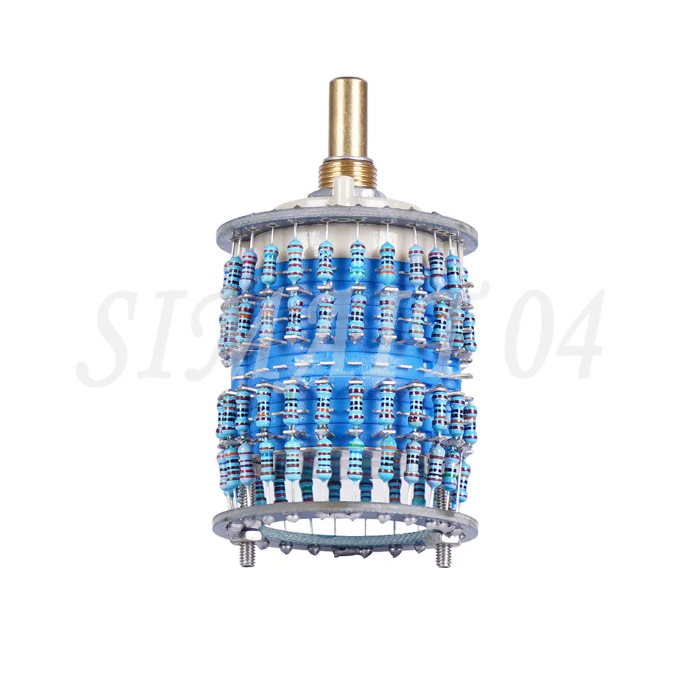 2 × 24/4 × 24 Stepping 10K25K51K100K250K500K1M Stereo Volume Potentiometer