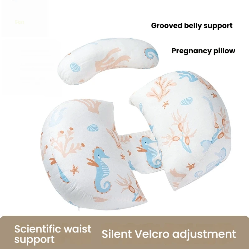

Pregnant Women's Pillows Waist Protection Side Sleeping Pillows Abdominal Support U-shaped Side Sleeping Pillows