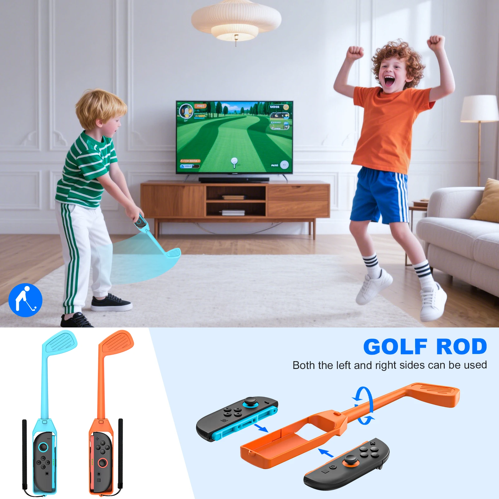 BEBONCOOL للتبديل 2 منافذ الملحقات حزمة التبديل مجموعة ملحقات الأسرة الرياضية المتوافقة مع ملحقات الألعاب Switch 2 #2