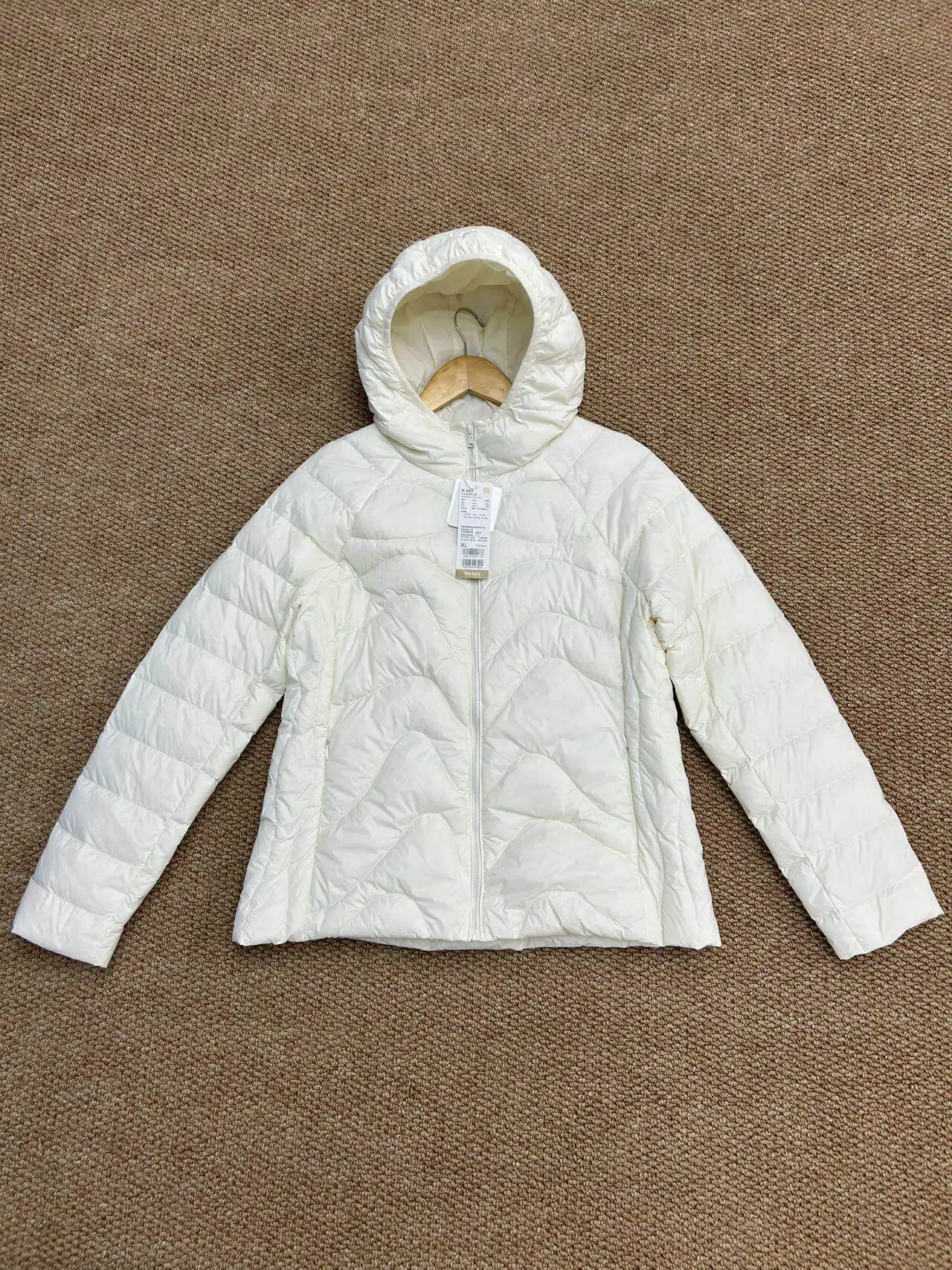 Women Ultra Light White Duck Down Coat 2026 New Autumn Winter Thin Hooded Down Jacket Parkas Female Warm Short Puffer Outwears