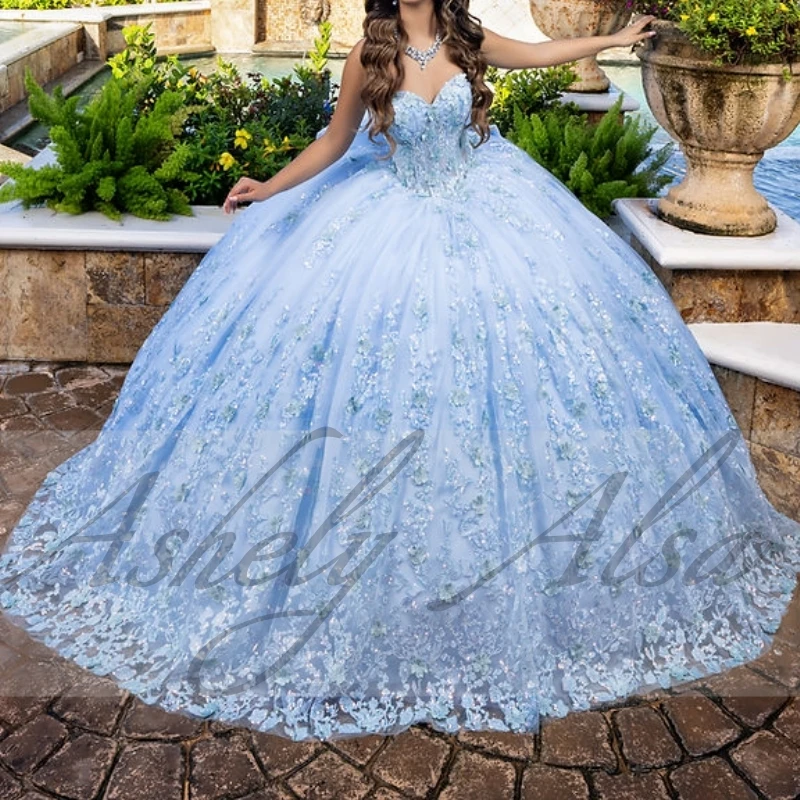 فستان Quinceanera مصنوع حسب الطلب من AA-S49 باللون الأخضر المكسيكي لفتاة 14 15 سنة بفيونكة على شكل زهرة فستان حفلة موسيقية للنساء