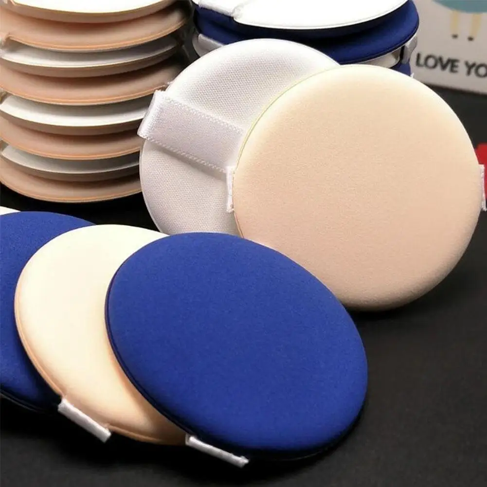 Esponja de cojín de aire reutilizable para crema BB, maquillaje húmedo y seco, polvo suelto, esponja de base ligera y fina D3V6