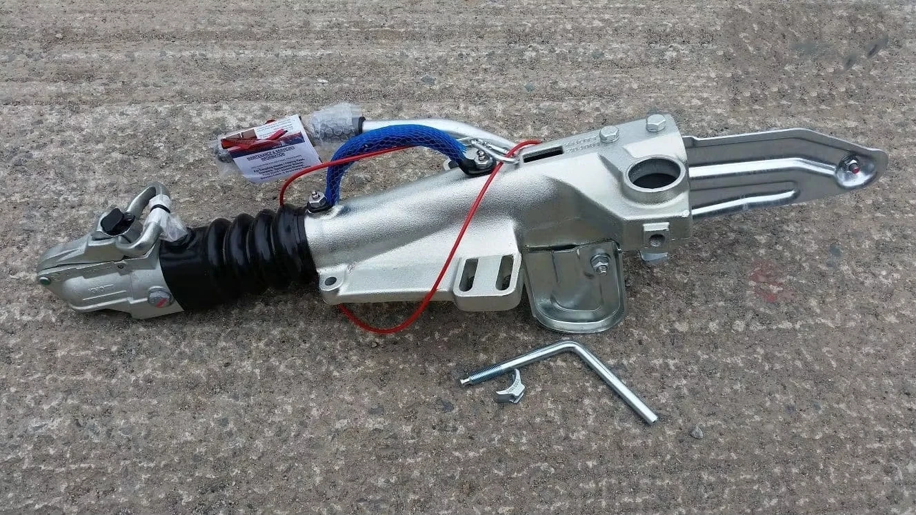 kj-Trailer Braked Hitch/Coupling 3500kg by Bradley for 50mm Tow Balls/Bars Trailer Hitch Coupler@