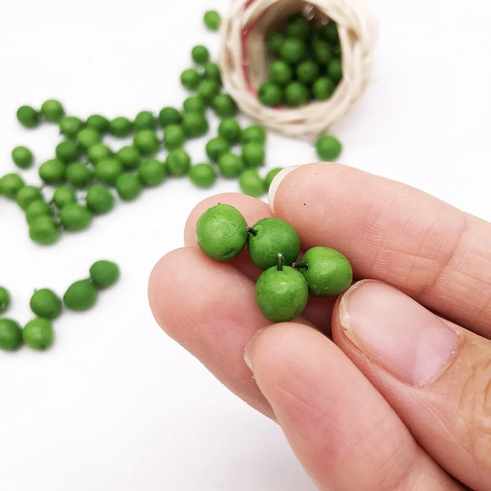 

20Pcs Realistic Miniature Green Apples Premium Mini House Decor Delicate Lifelike Details Landscaping Miniature Green Apples
