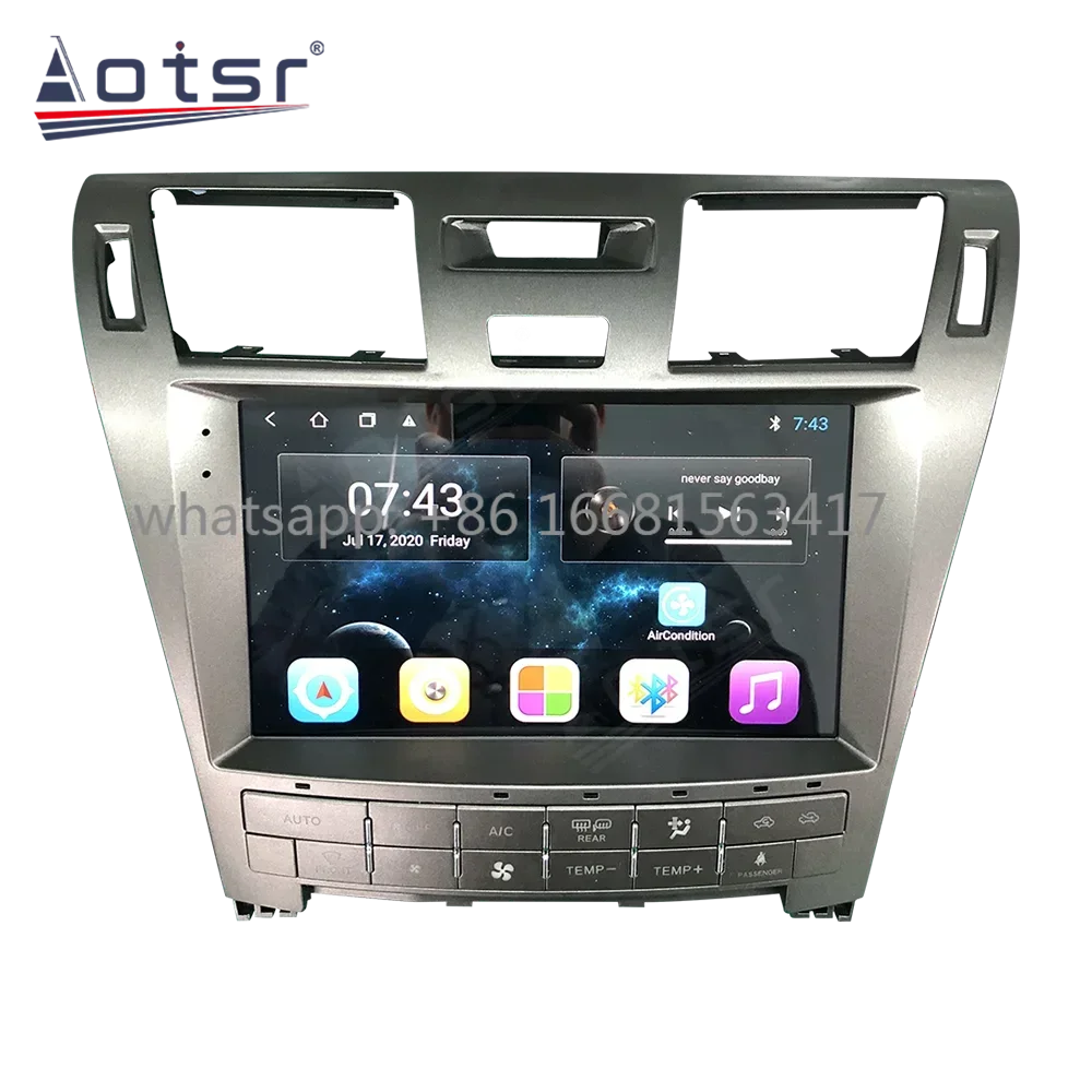 

For Lexus LS460 LS 460 LS600H 2006-15 Android 10.0 6GB+128B Car GPS Navigation Multimedia Player Auto Stereo Radio Tape Recorder