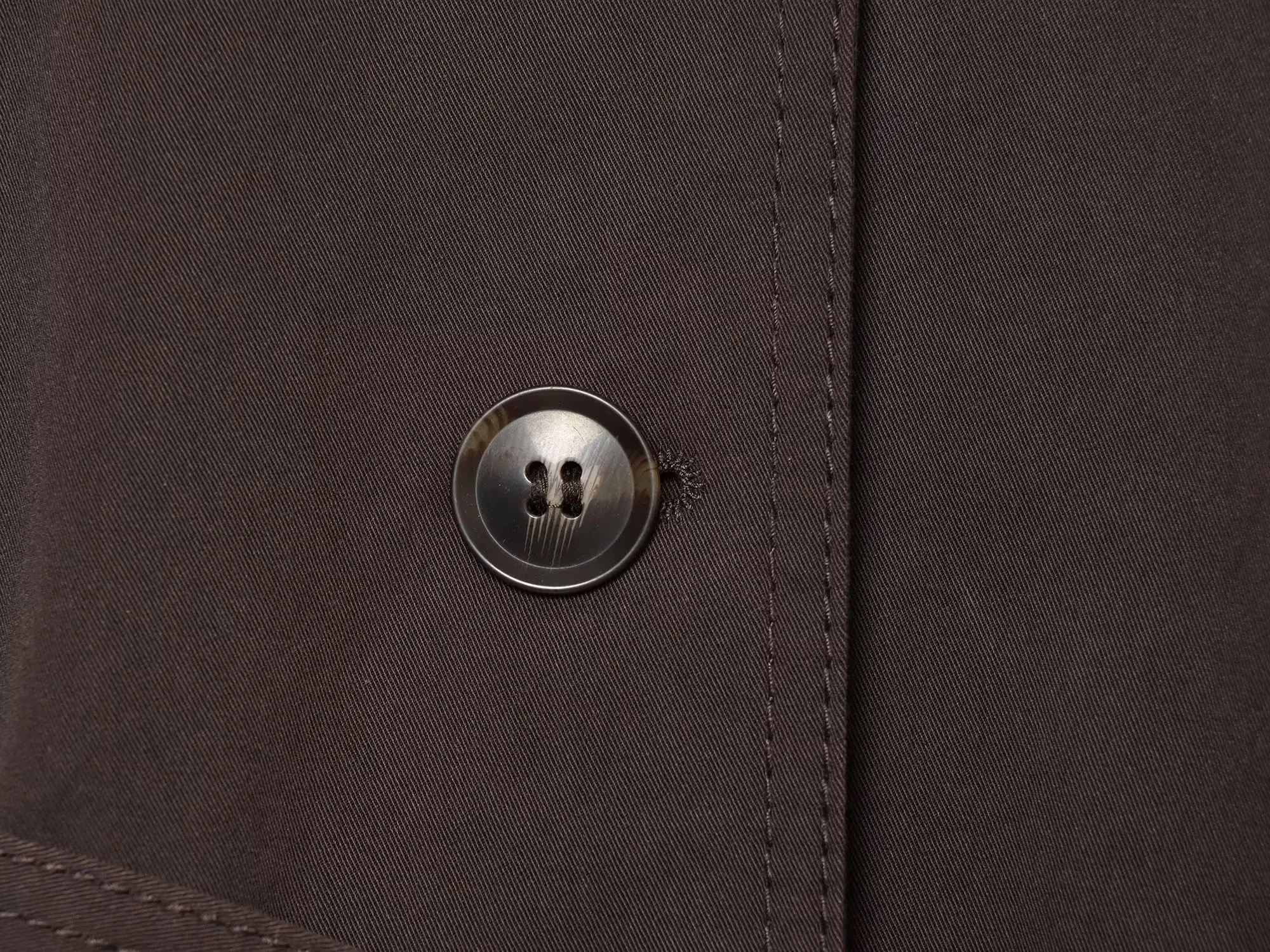 Damen-Trenchcoat mit Schnürung, einfarbig, Stehkragen, einreihig, modisch, Frühling/Herbst 2026, elegant, lässig, Damenjacke – Detail 7