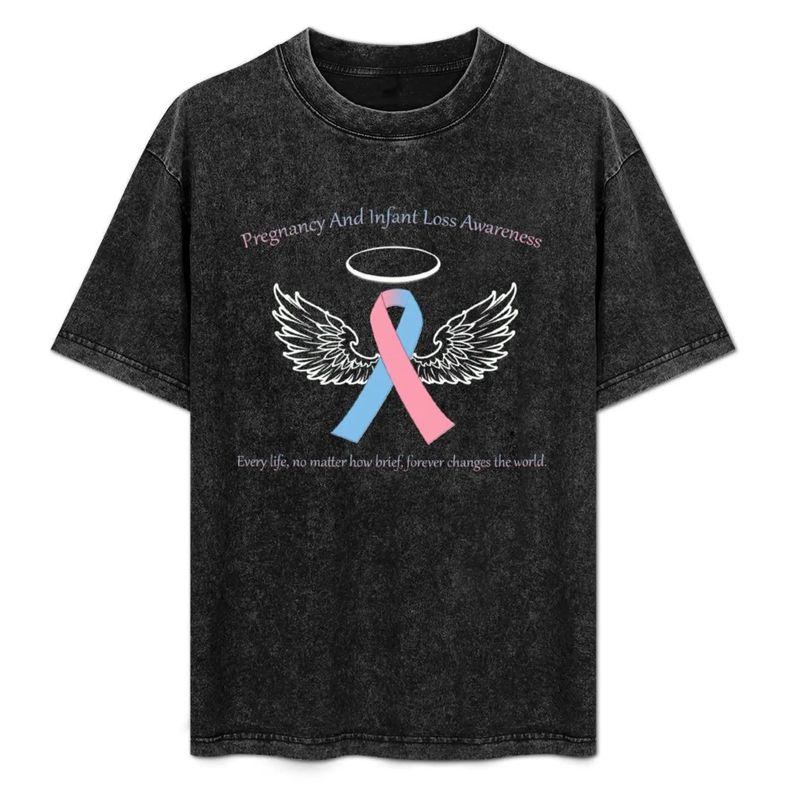 

Pregnancy And Infant Loss Awareness T-Shirt Lightweight Cooling Short Sleeve Tee