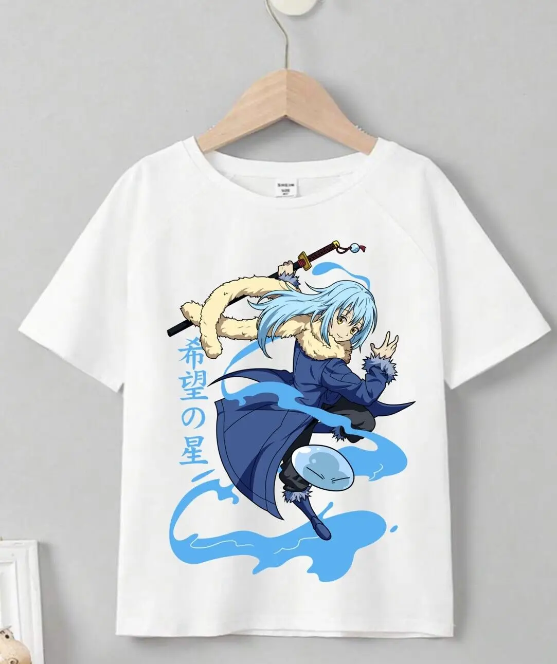 Anime Rimuru Tempest T-Shirt Manga Unisex Summer Shirt gift clothes