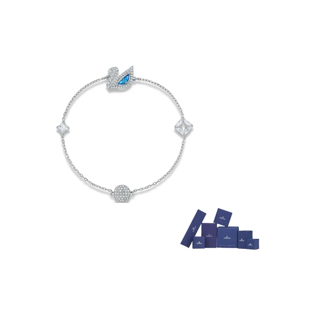 Swarovski Swan Faux Crystal Bracelets Women's 5521473