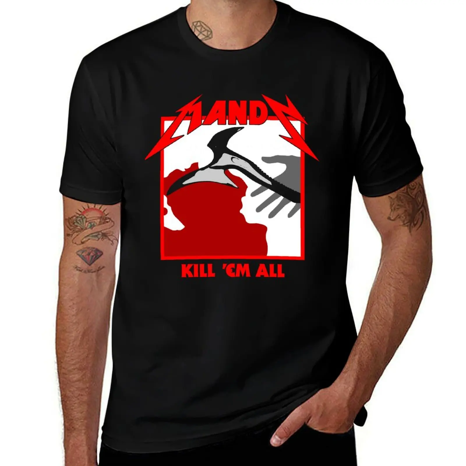 

Mandy Kill Em All T-Shirt designer shirts oversized t shirt t shirts for men