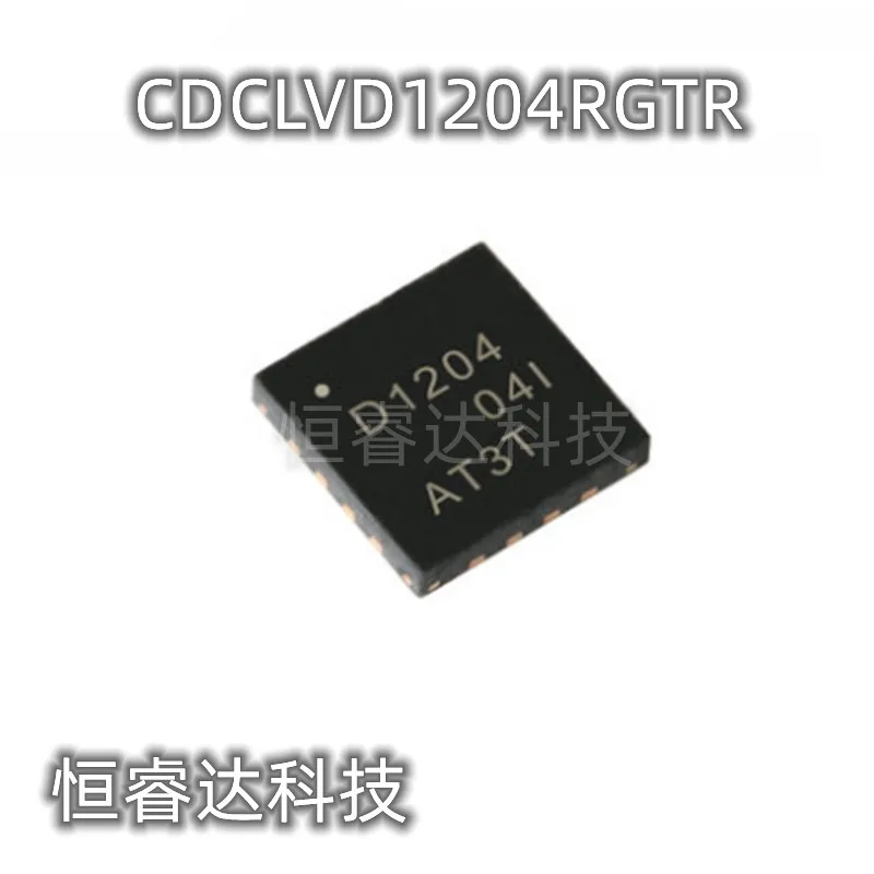 Free Shipping 10PCS/LOT NEW CDCLVD1204RGTR CDCLVD1204 MARKING D1204 QFN-16