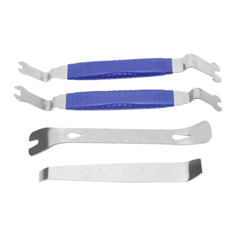 

4pcs Car Trim Removal Tool Kit Dash Audio Interior Door Panel Clip Remover Installer Blue