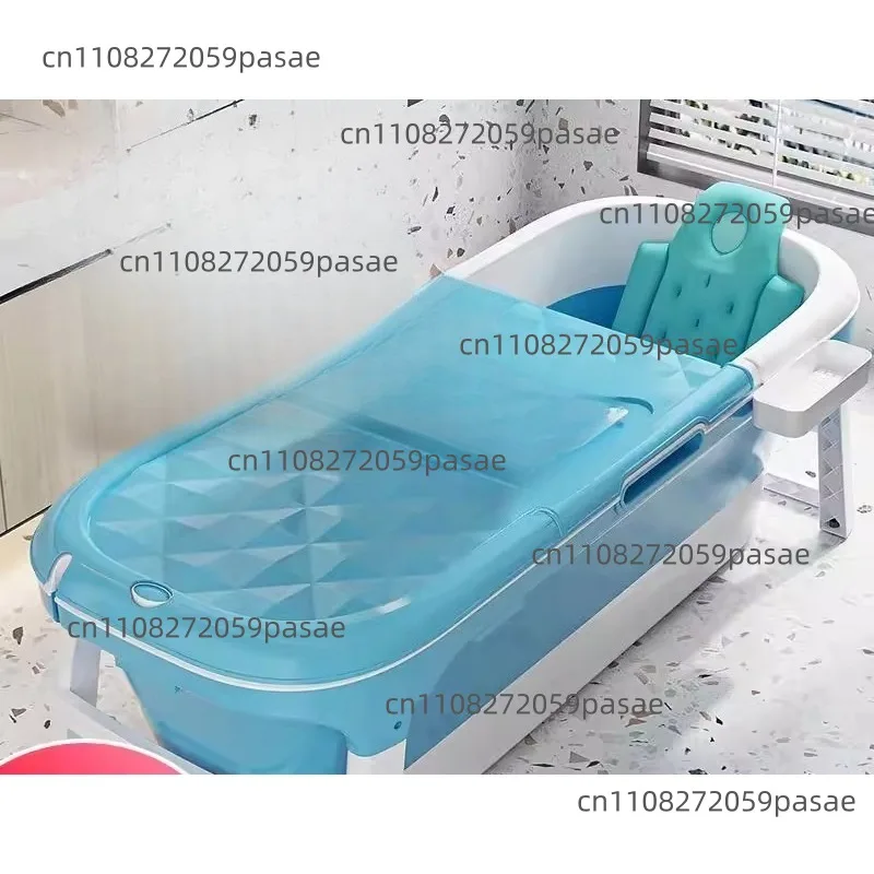 Bath bucket, adult foldable bathtub, adult bath tub, full body sweat steaming, thickened large size can sit and lie down