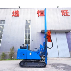 Hengwang Solar pile driver machine hydraulic ramming hammer pile driver for solar panels install