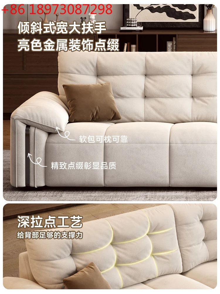 Modular Italian Minimalist Elephant Ears Cat Scratch Sofa