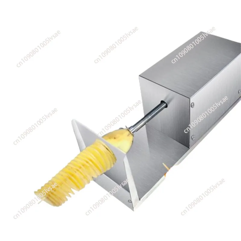 Tornado Potato Cutter Machine Electric Spiral Cutting Machine Chips Machine Chopper Potato Chip String Rotate Potato Chips Tower