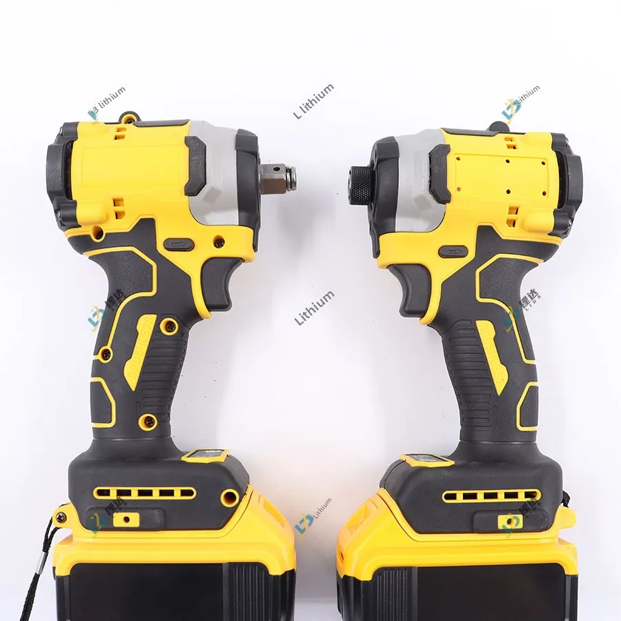 Cordless Brushless Impact Driver and Electric Screwdriver with 21V Lithium Battery, Compact High Torque Power Tool for Home