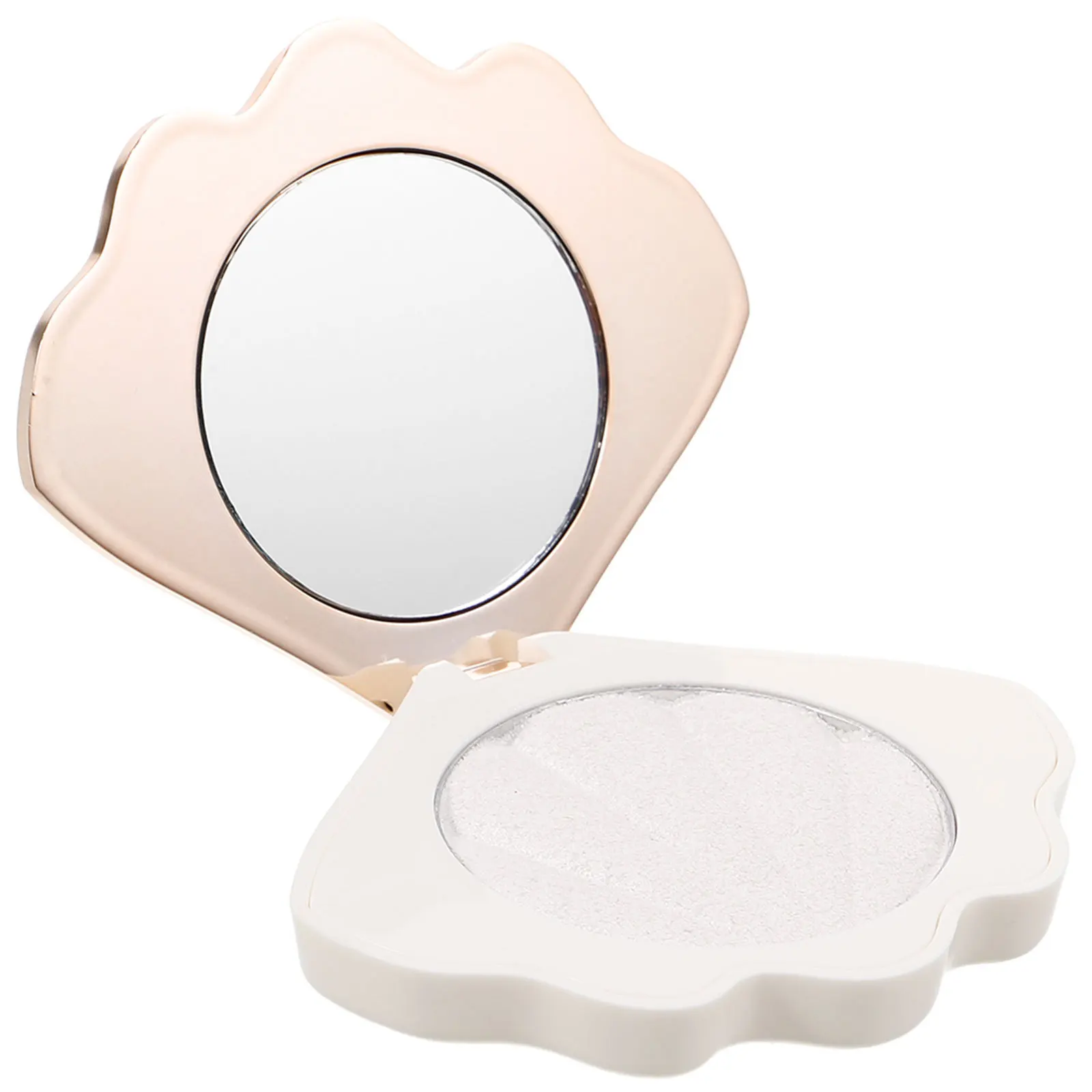 Resaltador de larga duración en polvo prensado para esculpir la cara, 1 caja, para maquillaje diario, diseño compacto apto para viajes, fácil de quitar