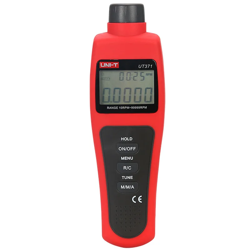 UNI-T UT371 Digital Tachometer Non-Contact 0~99999 MAX/MIN/AVG Target Distance 5~20cm Speed Measuring Instruments