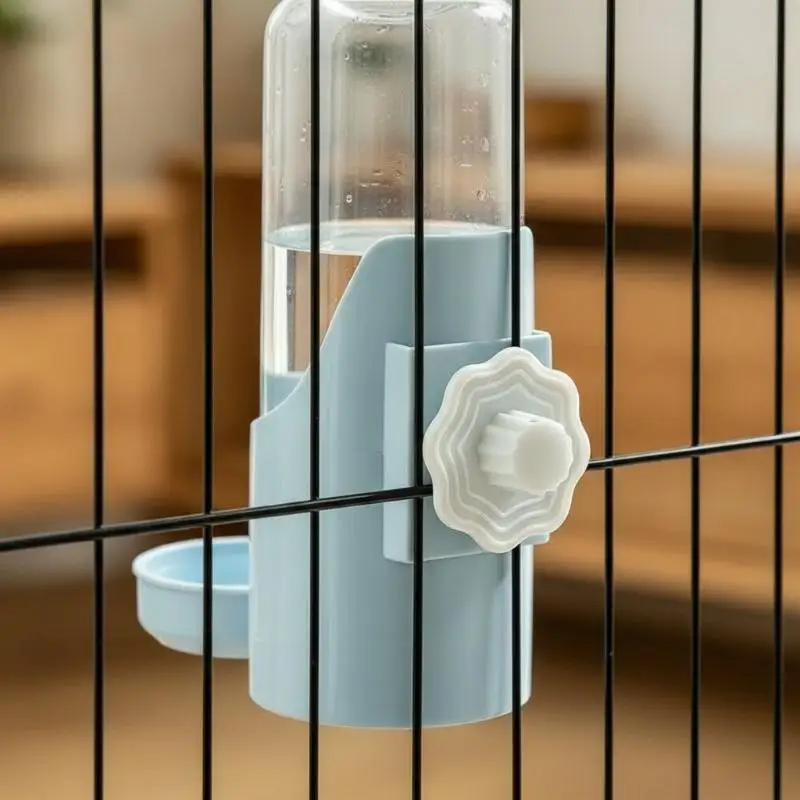 1Pcs Automatic Hanging Cage Water Dispenser,Bird Cage Water Dispenser Automatic Water Feeder For Birds Parrot Dispenser Bottle