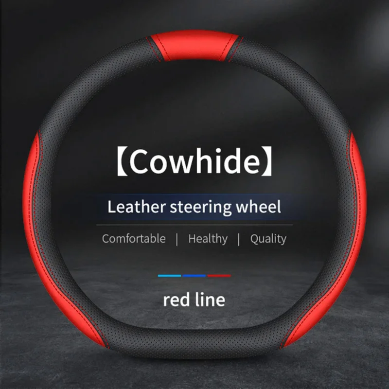 For Jetta steering wheel handle cover Car Jetta VS5 VS7 VA3 VS6 VS8 Leather feel breathable