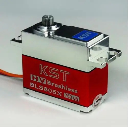 

KST BLS805X HV Brushless servo High Voltage Metal Gear Servo for 550-700 RC heli