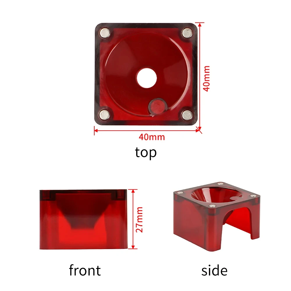 Laser Module Eye Protection Cover Dust Shell 21mm/27mm Wind Gathering Hood Dust Cover for 10W 80W Laser Engraving Cutting