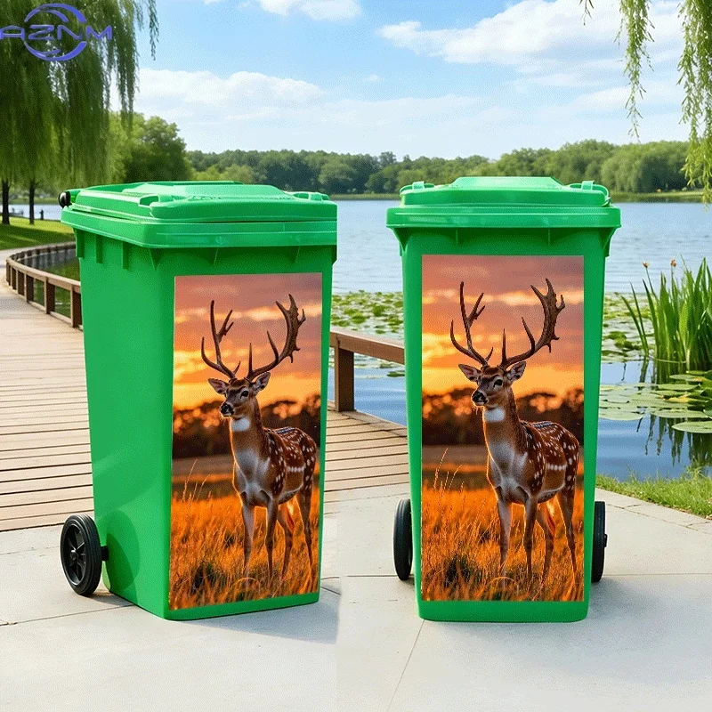 [2D Flat Printing]1pc Trash Can Sticker[Title Translated, Do Not Change] 