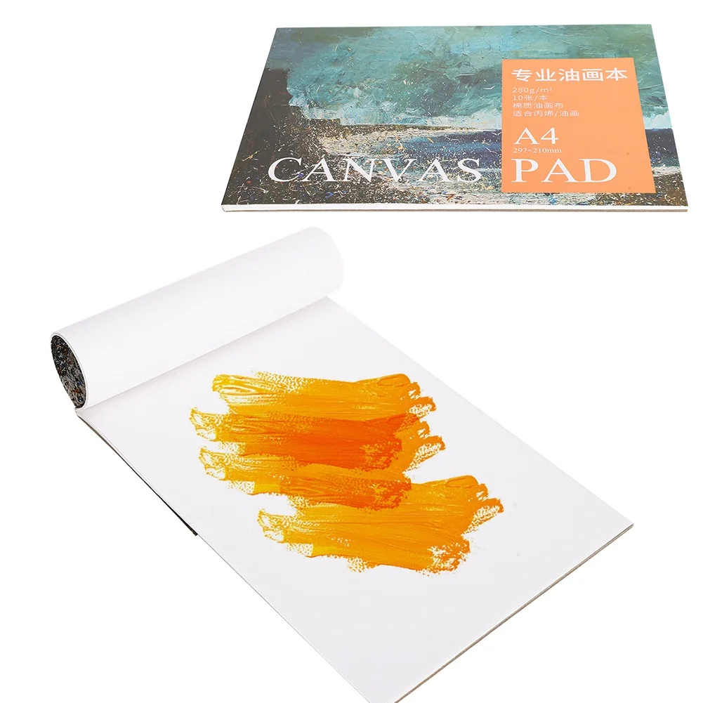 A4 Painting Canvas Oil Paint Acrylic Art Students Beginner Practice Drawing Tools